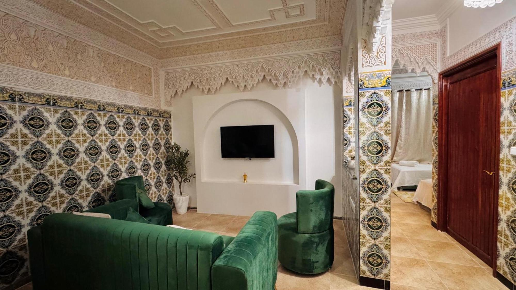 Appartement Near To Airport 262 Avenue El Khalij 2 Bedroom 马拉喀什 外观 照片