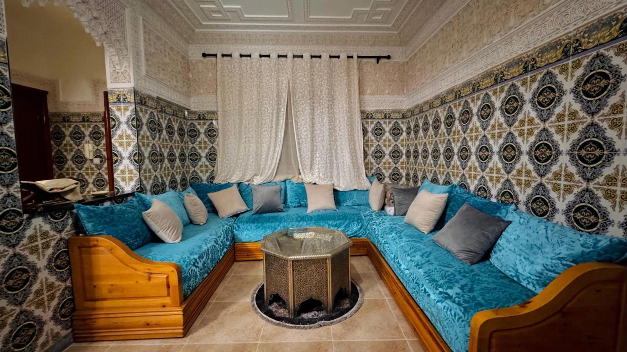 Appartement Near To Airport 262 Avenue El Khalij 2 Bedroom 马拉喀什 外观 照片