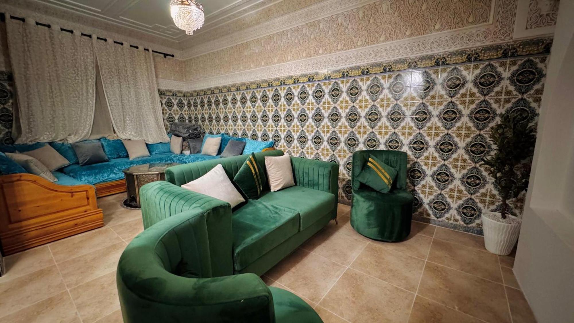 Appartement Near To Airport 262 Avenue El Khalij 2 Bedroom 马拉喀什 外观 照片