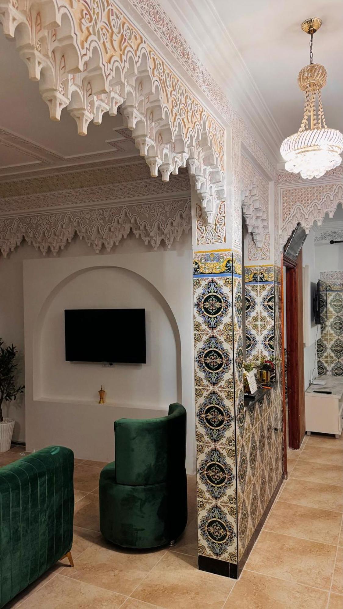 Appartement Near To Airport 262 Avenue El Khalij 2 Bedroom 马拉喀什 外观 照片